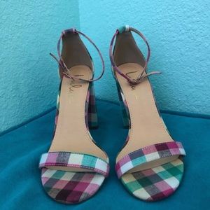 Lulus Plaid Heels